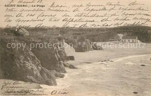 AK / Ansichtskarte Saint Marc sur Mer Vue sur la plage Saint Marc sur Mer