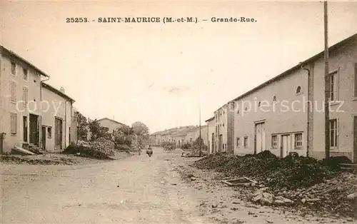 AK / Ansichtskarte Saint Maurice aux Forges Grande Rue Saint Maurice aux Forges
