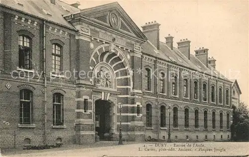 AK / Ansichtskarte Dury_Somme Entree de l Asile Dury_Somme