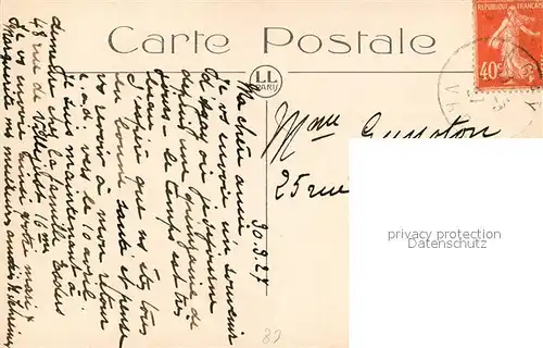 AK / Ansichtskarte Agay_Var Un Coin du Parc de lHotel des Roches Rouges Agay_Var