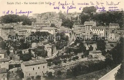 AK / Ansichtskarte Barjols Vue generale Barjols