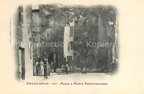 AK / Ansichtskarte Draguignan Plage et Porte Portaiguieres Draguignan