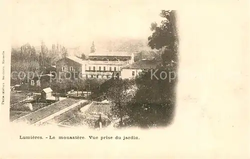 AK / Ansichtskarte Carpentras Lumieres Le Monastere Vue prise du jardin Carpentras