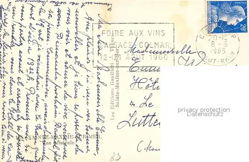 AK / Ansichtskarte Sainte_Maxime_sur_Mer_Var Vue generale Sainte_Maxime_sur_Mer_Var