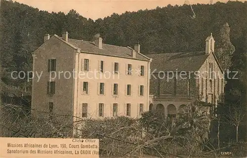 AK / Ansichtskarte La_Croix Valmer Mission Africaines de Lyon Cours Gambetta  La_Croix Valmer