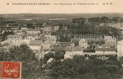 AK / Ansichtskarte Villeneuve Saint Georges Vue panoramique sur Villeneuve le Roi Villeneuve Saint Georges