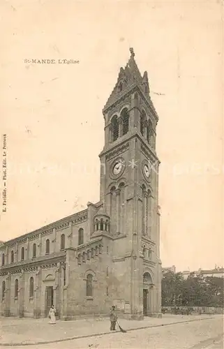 AK / Ansichtskarte Saint Mande_Val de Marne Eglise Saint Mande Val de Marne