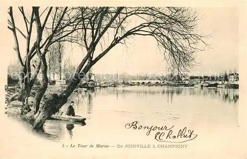 AK / Ansichtskarte Joinville_Haute Marne Le Tour de Marne Joinville_Haute Marne