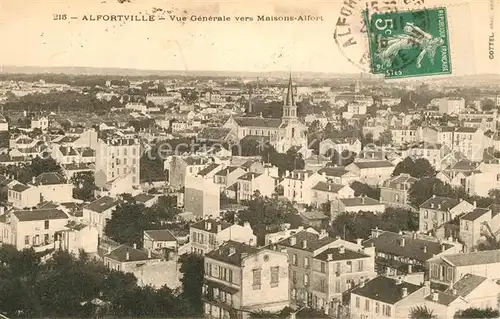 AK / Ansichtskarte Alfortville Vue generale vers Maisons Alfort Alfortville
