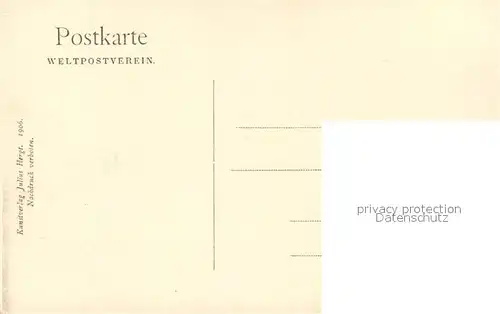AK / Ansichtskarte Geburt Erbgrossherzog Gedicht Julius Hergt  