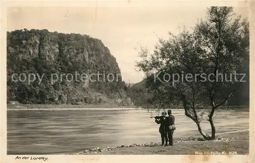 AK / Ansichtskarte Foto_Zeitz_F.G._Nr. 1036 Loreley Geigenspieler  Foto_Zeitz_F.G._Nr.