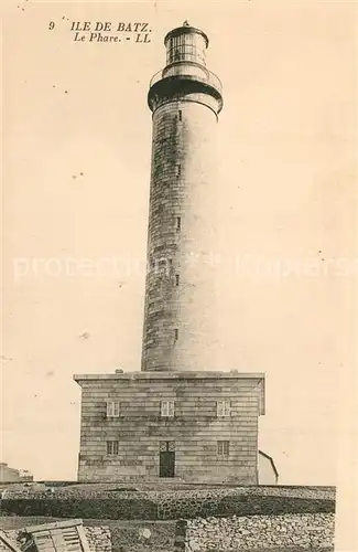 AK / Ansichtskarte Leuchtturm_Lighthouse Ile de Batz Phare 