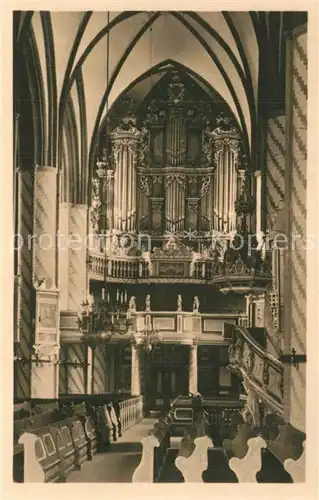 AK / Ansichtskarte Kirchenorgel Brandenburg Havel St. Gotthardtkirche  