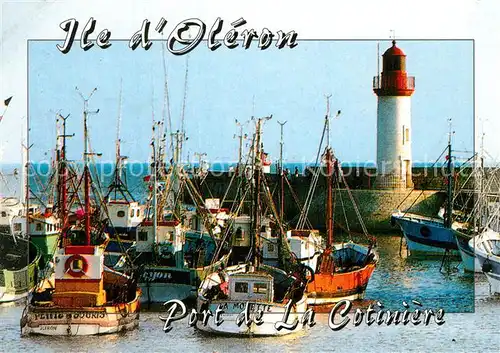 AK / Ansichtskarte Leuchtturm_Lighthouse Saint Pierre d Oleron Port de la Cotiniere  