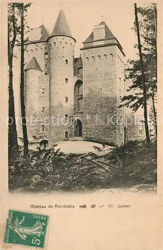 AK / Ansichtskarte Noiretable Chateau de la Croix Guirande Noiretable