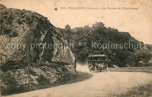 AK / Ansichtskarte Pelussin Route de Chavanay Pelussin