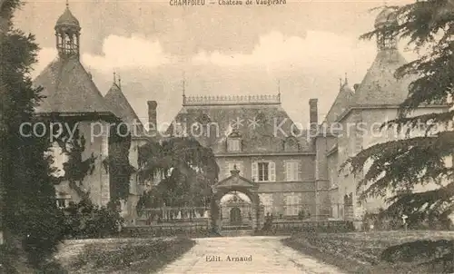 AK / Ansichtskarte Champdieu Chateau de Vaugirard Champdieu