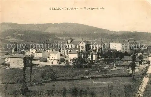 AK / Ansichtskarte Belmont de la Loire Vue generale Belmont de la Loire