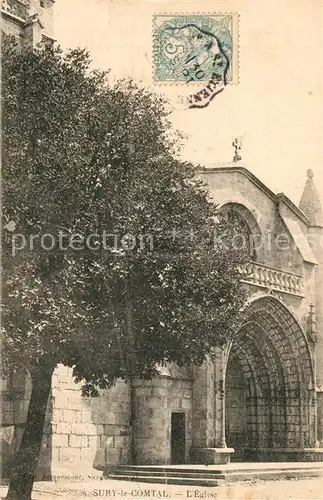 AK / Ansichtskarte Sury le Comtal Eglise Kirche Sury le Comtal