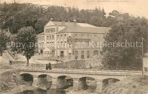 AK / Ansichtskarte Saint Galmier Les Sources Pont Saint Galmier