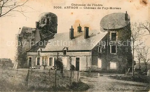 AK / Ansichtskarte Arthon_Indre Chateau de Puy Moreau Arthon Indre