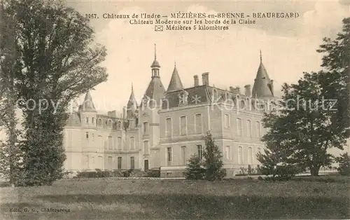 AK / Ansichtskarte Mezieres en Brenne Chateau Beauregard Schloss Mezieres en Brenne
