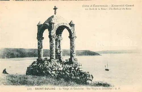 AK / Ansichtskarte Saint Suliac La Vierge de Grinfollet Cote d Emeraude Saint Suliac