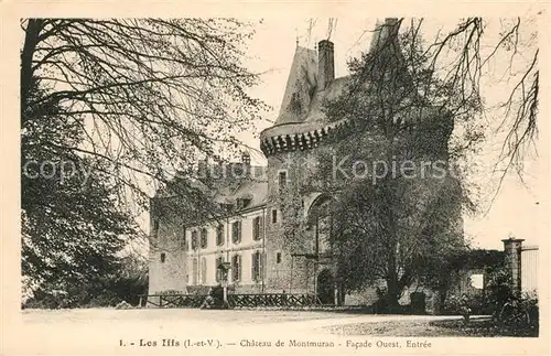 AK / Ansichtskarte Les_Iffs Chateau de Montmuran Schloss Les_Iffs