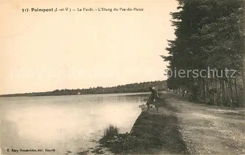 AK / Ansichtskarte Paimpont La Foret Etang du Pas du Houx Paimpont