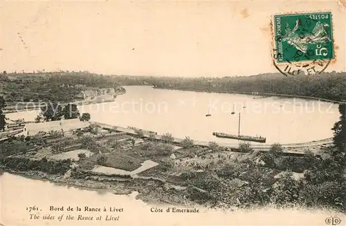 AK / Ansichtskarte Livet_Cote_d_Emeraude Panorama Bords de la Rance 
