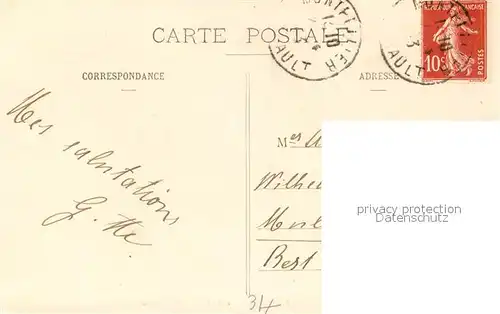 AK / Ansichtskarte Palavas les Flots_Herault Le Jetee par mauvais temps Palavas les Flots_Herault