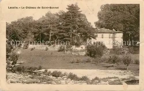AK / Ansichtskarte Lasalle Chateau de Saint Bonnet Lasalle