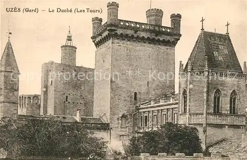AK / Ansichtskarte Uzes Le Duche Les Tours Uzes