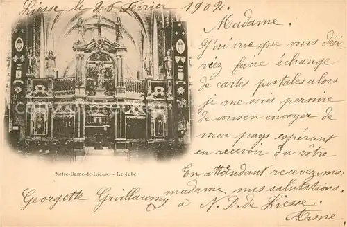 AK / Ansichtskarte Notre_Dame_de_Liesse Le Jube Notre_Dame_de_Liesse