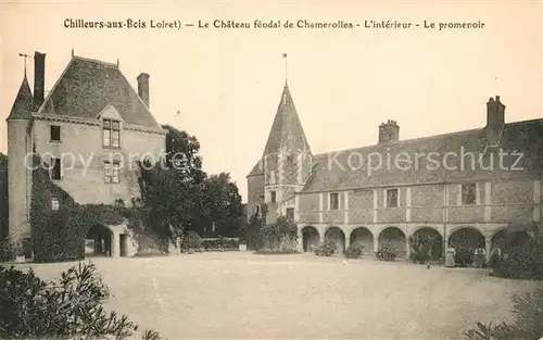 AK / Ansichtskarte Chilleurs aux Bois Chateau feodal de Chamerolles le promenoir Chilleurs aux Bois