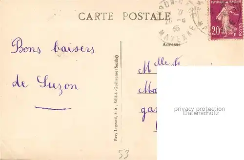 AK / Ansichtskarte Mezangers Chateau du Rocher vue sur l etang Mezangers