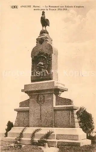 AK / Ansichtskarte Anglure Monument aux Enfants d Anglure Anglure