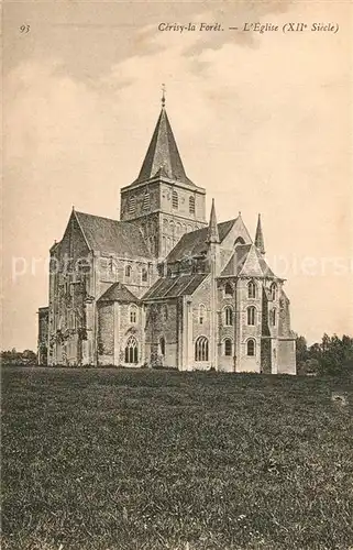 AK / Ansichtskarte Cerisy la Foret Eglise XIIe siecle Kirche Cerisy la Foret