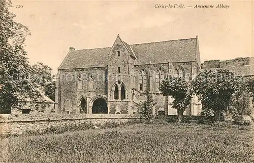 AK / Ansichtskarte Cerisy la Foret Ancienne Abbaye Cerisy la Foret