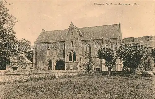 AK / Ansichtskarte Cerisy la Foret Ancienne abbaye Cerisy la Foret