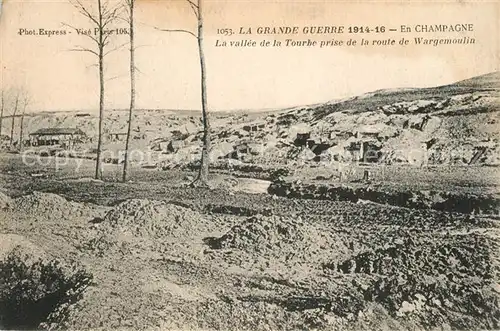 AK / Ansichtskarte Wargemoulin Hurlus Grande Guerre 1914 16 en Champagne Vallee de la Troube Wargemoulin Hurlus