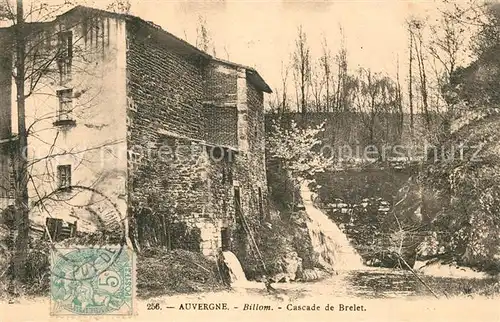 AK / Ansichtskarte Billom Cascade de Brelet Billom