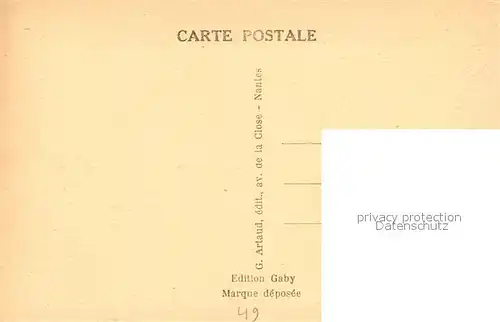 AK / Ansichtskarte Segre Chateau de Blanchais Segre