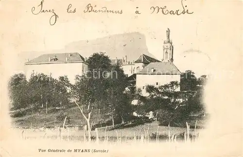AK / Ansichtskarte Myans Vue generale Myans