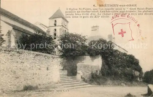 AK / Ansichtskarte Bretigny sur Orge Eglise St Pierre Bretigny sur Orge