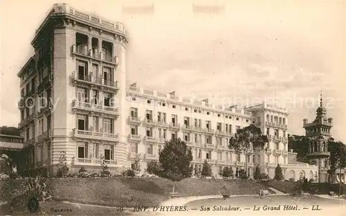 AK / Ansichtskarte San_Salvadour Le Grand Hotel San_Salvadour