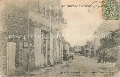 AK / Ansichtskarte Le_Breil sur Merize Rue partielle Le_Breil sur Merize