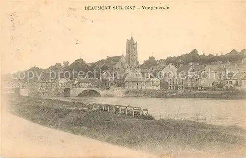 AK / Ansichtskarte Beaumont sur Oise Vue generale Beaumont sur Oise