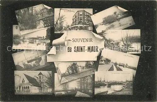 AK / Ansichtskarte Saint Maur_Creteil Vue partielle Saint Maur Creteil