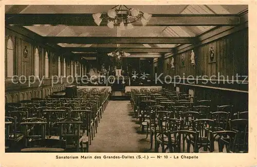 AK / Ansichtskarte Grandes_Dalles Sanatorium Marin La Chapelle Grandes_Dalles